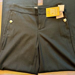 Juicy Couture Soft Light Wool Military Style Slacks